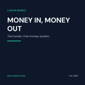 Money In, Money Out cover — bookkeeping and finance bundle for small business