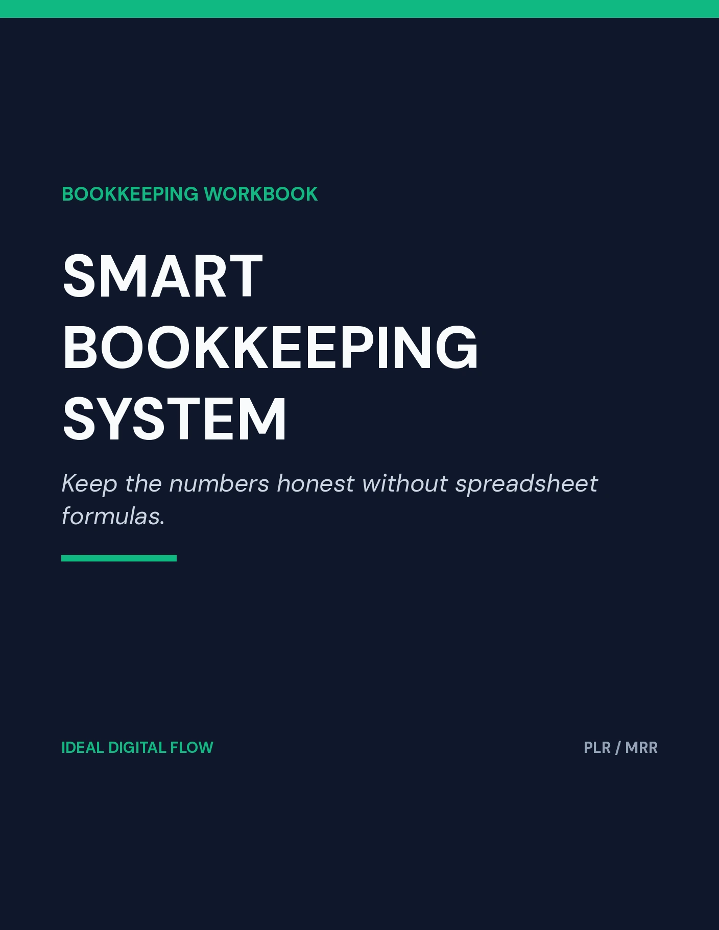 Smart Bookkeeping System cover — small business bookkeeping system