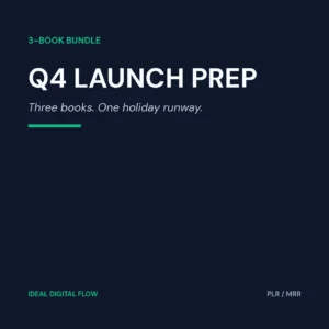 The Q4 Launch Prep Bundle (3-Book Bundle) cover